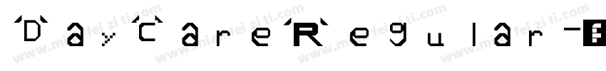 Day Care Regular字体转换